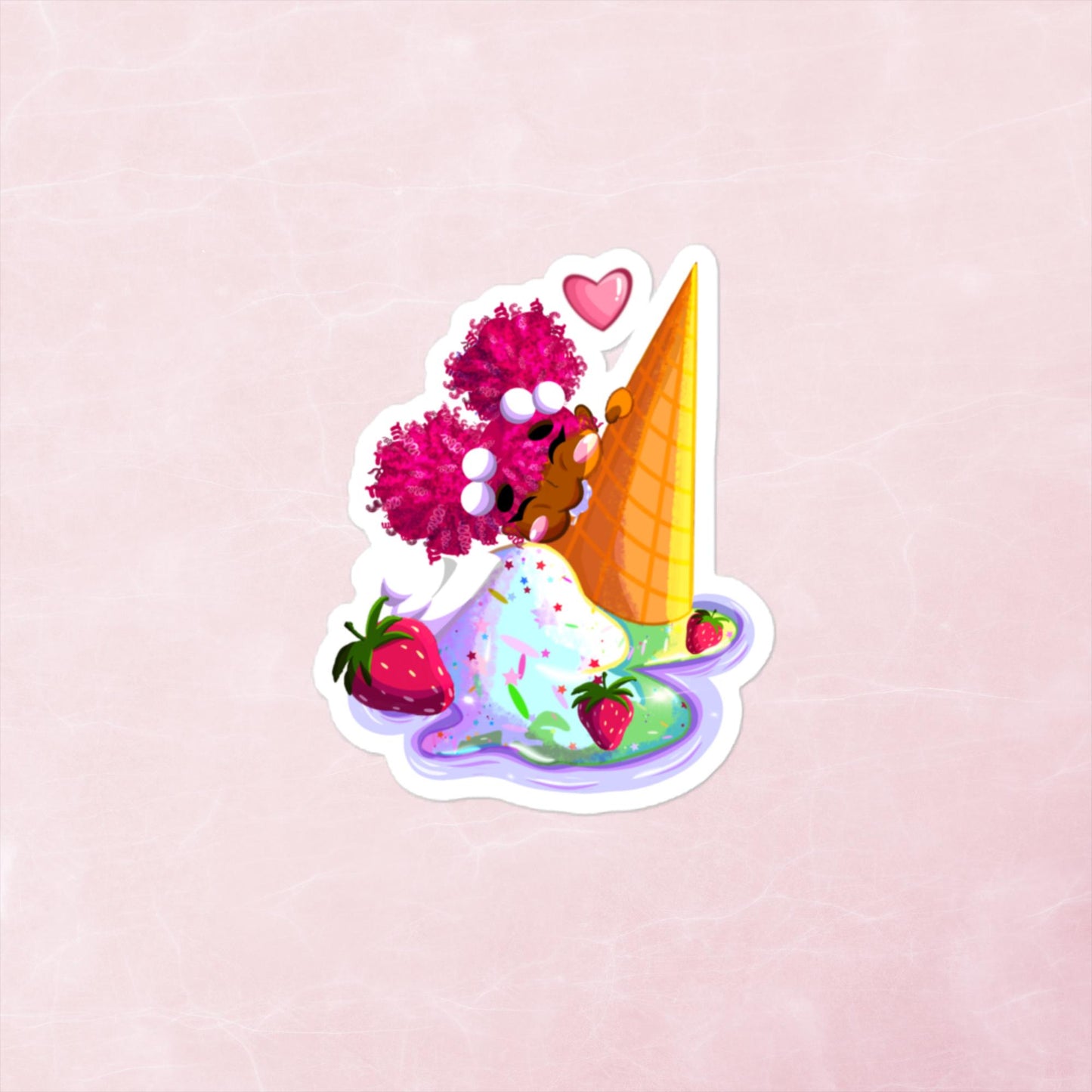 Yummy Ice Cream Stickers